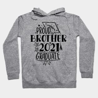 Graduation Family Shirts, Proud Family of a 2021 Graduate Hoodie